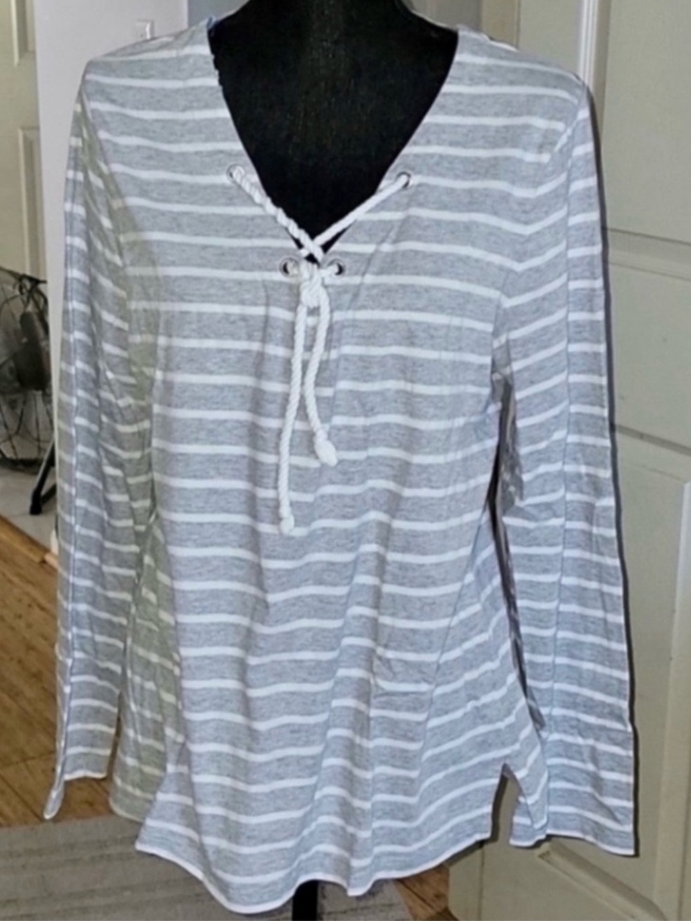 Beautiful XL 100% Cotton Nautica Blouse (NWT)